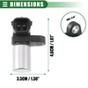 X AUTOHAUX Engine Crankshaft Position Sensor, for Subaru Legacy, 22053-AA053