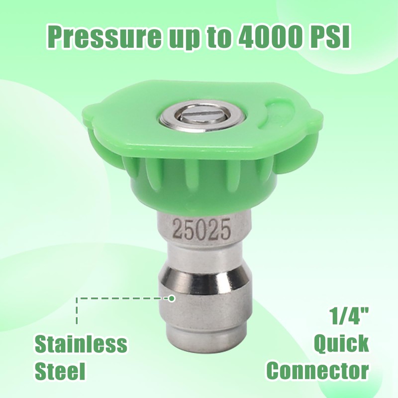 Pressure Washer Tips, 7 Pack Power Washer Nozzle Tips, 25