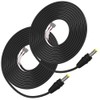2 PCS Trail Camera Power Cord,5.5x2.1mm DC External Power Cable