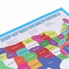 10pcs United States Map Easy to Read USA Ideal Wall