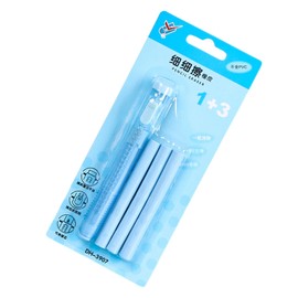 HUIFACAI Retractable Erasers Cartoon Pencil Erasers Art Painting Erasers Push-Pull Thin Erasers Back to School Supplies for Kid, Blue