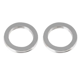 F FIERCE CYCLE 2pcs 26mm ID 37mm OD Motorcycle Exhaust Muffler Pipe Gasket
