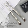 Enzo Ken Natural Horse Hair Nose Contour Brush, Angled Eyeshadow
