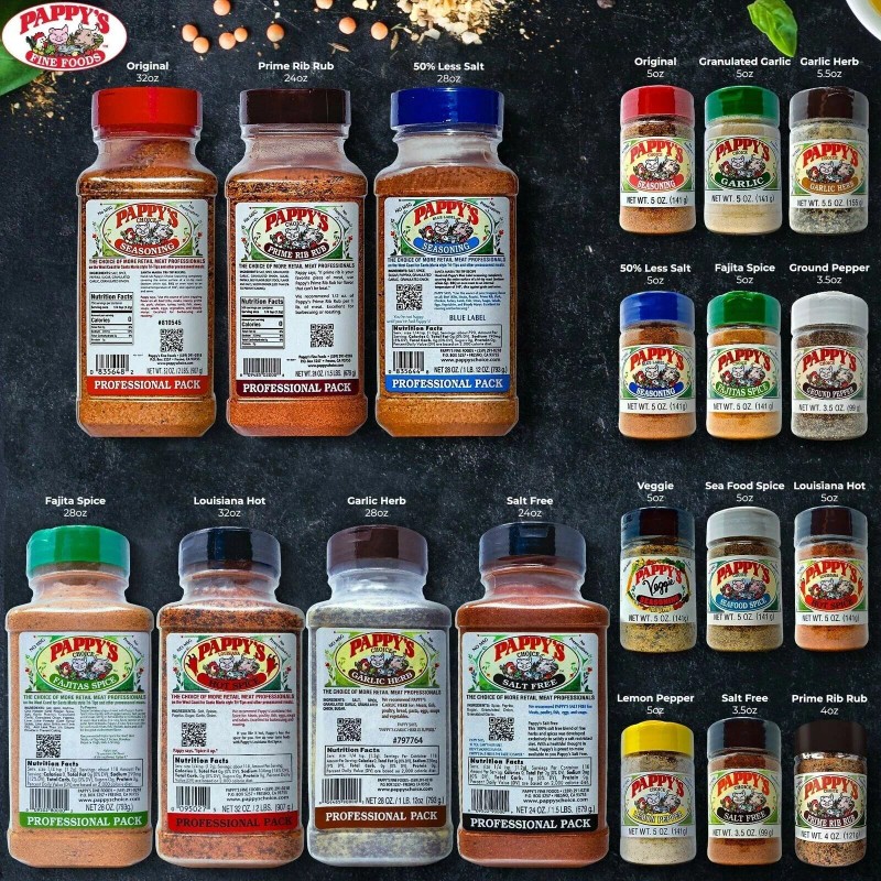 Pappy's Choice Seasoning BBQ Prime Rib Rub - 24oz/1.5lb Size