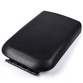 ALLGOOD Center Console Armrest Lid w/Latch Compatible with Ford Mustang 2005-2009, Black