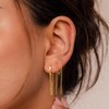 CHESKY Gold Chain Earrings for Women Trendy, 14K Gold Plated