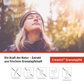 CROSMIN Granatapfel Capsules Pack of 60
