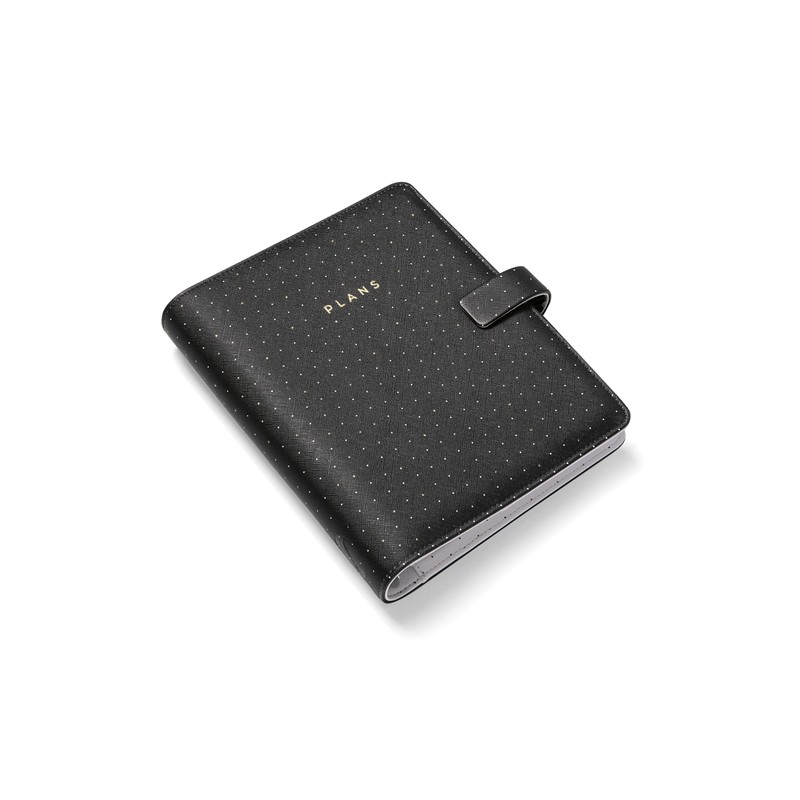 Filofax A5 Moonlight Organiser - Black