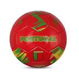 Vizari Mini National Team Soccer Balls | Eight Mini National Team Countryballs to Choose from (Portugal Red)