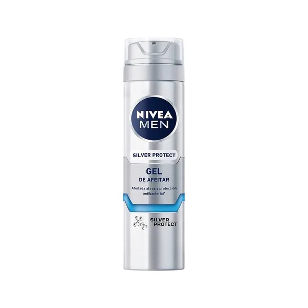 G-Gel para Afeitar Nivea Men Silver Protect 200ml