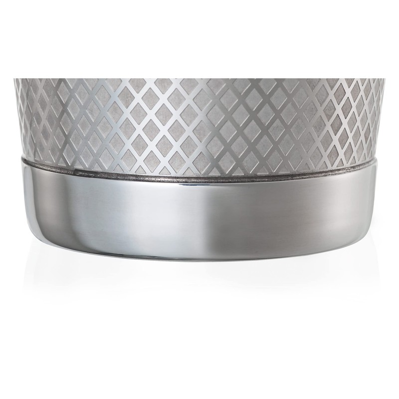 Barfly Diamond Lattice Shaker Set, Stainless Steel