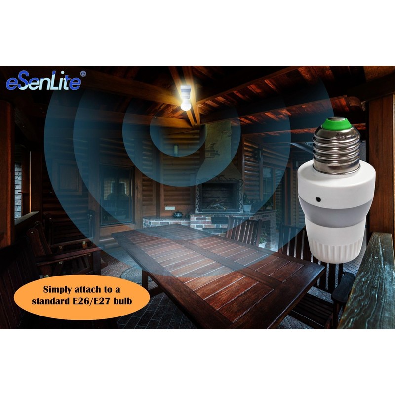 eSenlite Invisible Motion Retrofit Compact LED Light Fixture with Smart
