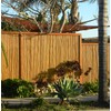 Backyard X-Scapes Natural Bamboo Fencing Decorative Rolled Fence Panel 0.75