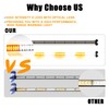 WINECO Traffic Advisor Lights Bar 128 LED Strobe Light Emergency