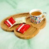 BinaryABC Heart Shaped Charcuterie Board Wood Serving Platters and Trays