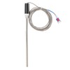 M12 Probe Thermocouple PT100 Stainless Steel Temperature Sensor Probe 200mm