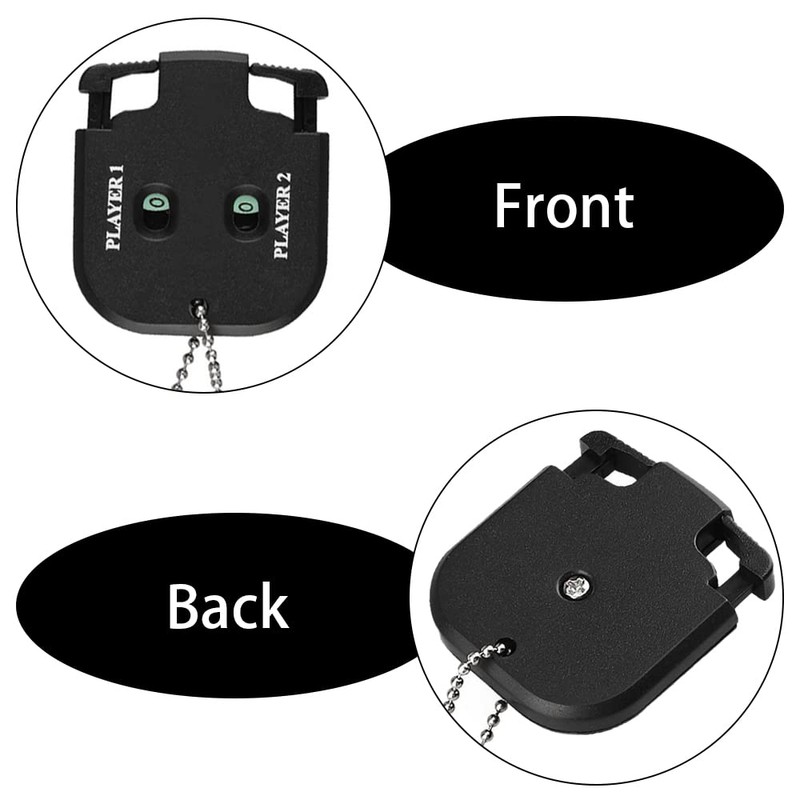 JUNPINGLIN Unisex Dv-0208-g Golf Scorer, Black, One Size UK Golf