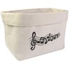 Large 'Music Notes' Canvas Organiser/Storage Bag (OR00015733)