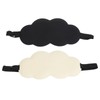 2Pcs Sleep Eye Shade Cloud Shape Versatile Comfortable Breathable Skin