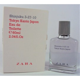 ZARA Shinjuku 3-27-10 Tokyo Kanto Japon 2.04 oz / 60 ml EDT Spray NEW *SEALED*