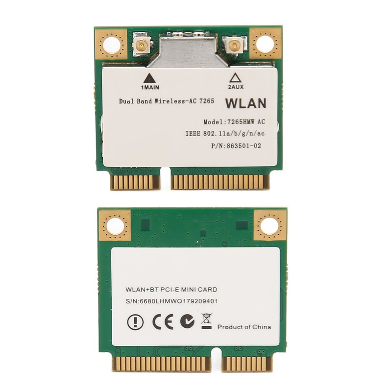 7265HMW Wireless Network Card 1200Mbps 2.4 5Ghz Bluetooth 4.2 Mini