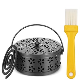 Mosquito Spiral Holder, Metallic Mosquito Coil Holder, Portable Metallic Mosquito Coil Holder, Mosquito Spiral Container, Movable Mosquito Coil Holder, Classic Metal Incense Holder