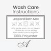 Allure Leopard Bath Sheet, 100% Cotton, Luxury Jacquard Print, Soft