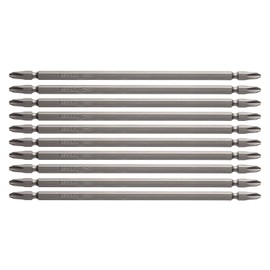 Vessel B36 ZP Double-ended Bit Air for Electric Drivers + 0.08 x 5.9 inches (2 x 150 mm), Set of 10, Hardness: H (High Hardness)