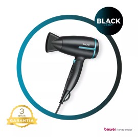 Beurer Secadora De Viaje Plegable Edición Black Line Hc25 Beurer