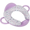 Soft Toilet Seat for Children Purple with Two Handles, One