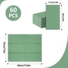 60 servilletas desechables de papel verde salvia, toallas de mano
