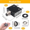 Thermal Circuit Breaker 20 Amps, Push Button Manual Reset Circuit