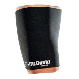 Mcdavid Thigh Sleeve - Black, Size Small