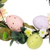 Northlight Pastel Speckled Easter Egg Artificial Mini Twig Wreath -