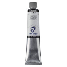Van Gogh Oil Color Paint, 200ml Tube, Titanium White (Linseed Oil) 118