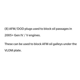 DoD / Afm Plug Ls LS dod plugs 5.3/6.0/6.2 2008-2023 Lsx Lt