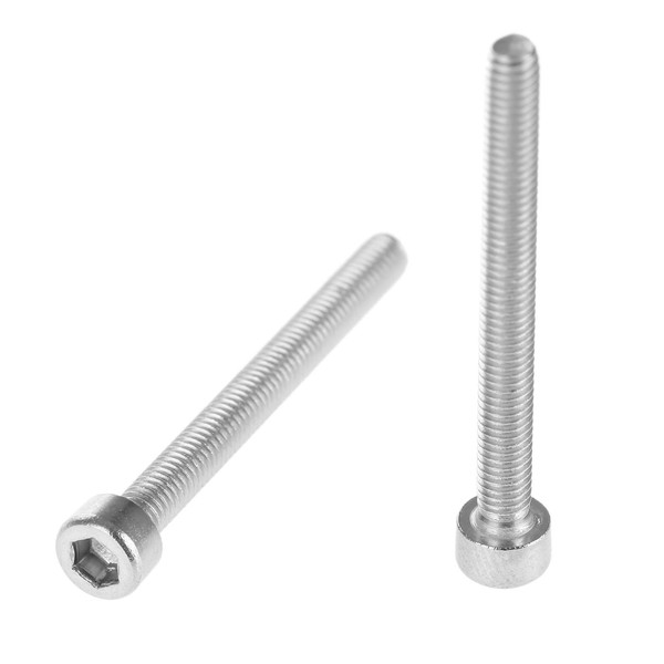 50Pcs M3 201 Stainless Steel Allen Hex Socket Cap Head