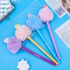 YOYTOO Erasable Gel Pens, 4pcs Retractable Cartoon Unicorn Erasable Pens