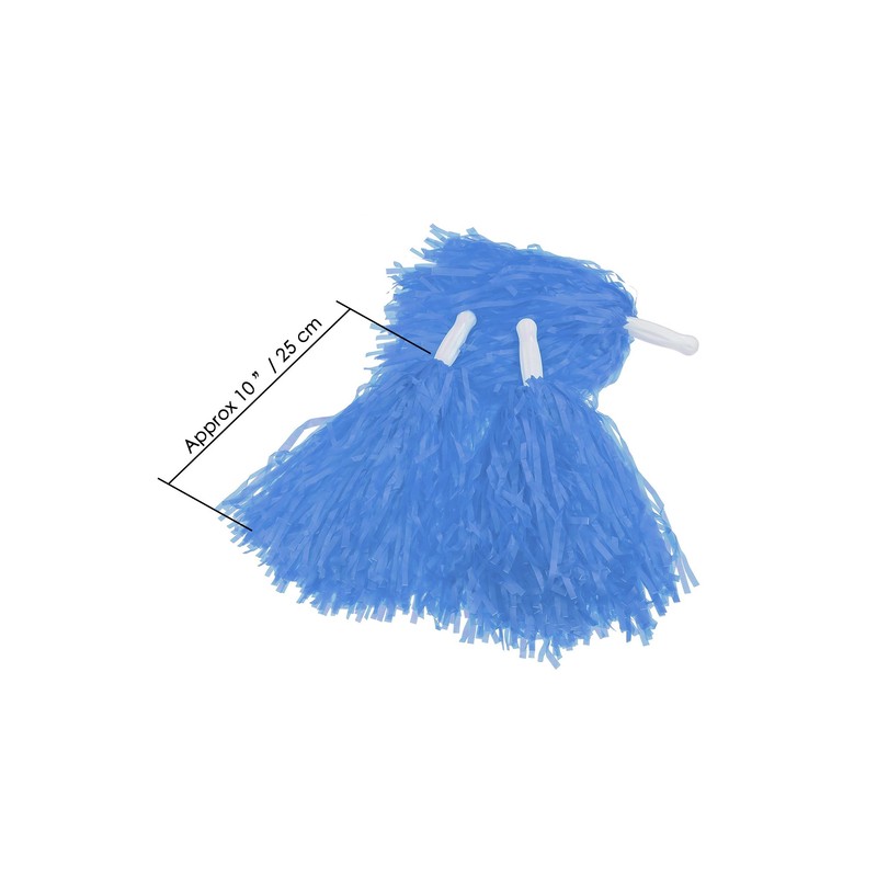 Pangda 12 Pack Cheerleading Pom Poms Sports Dance Cheer Plastic
