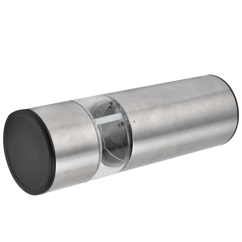 Grinder Stainless Steel Portable Electric Grinder Black Pepper Table Salt