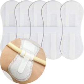 Feeding Tube Pads for Peg/G/J Tube Stomach Stabilizer Accessories Abdominal Support Holder Fixation Adhesive Stickers Patch Individually Packed for Kids Child (Pack of 5)