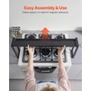 VEVOR Over the Stove Shelf, Adjustable 27-33Inch Spice Organizer, 4