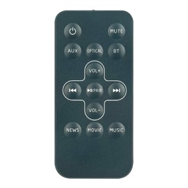 VINABTY Replacement Remote Control Compatible with Polaroid SoundBar Speakers PLA20SB003A TB285