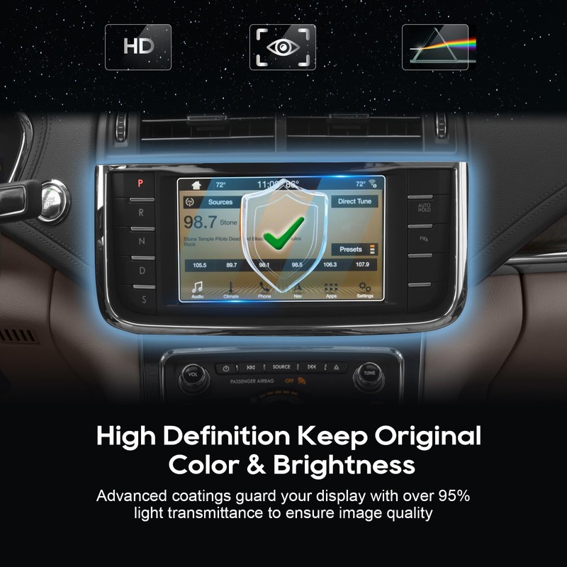 LFOTPP 2016-2017 2018 2019 2020 8-Inch Lincoln Continental Navigator MKZ