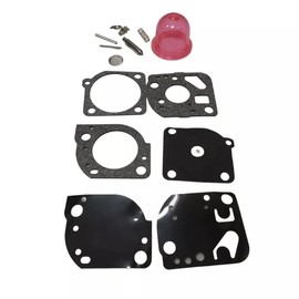 Eopzol Replacement Rb-111 Carburetor Kit with Primer Bulb for Poulan Weedeater Craftsman C1U-W17 & C1U-W17A 25cc Simple Start String Trimmer