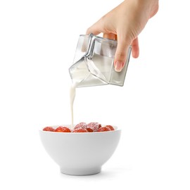 Genuine Fred HALF PINT Glass Milk Carton Creamer