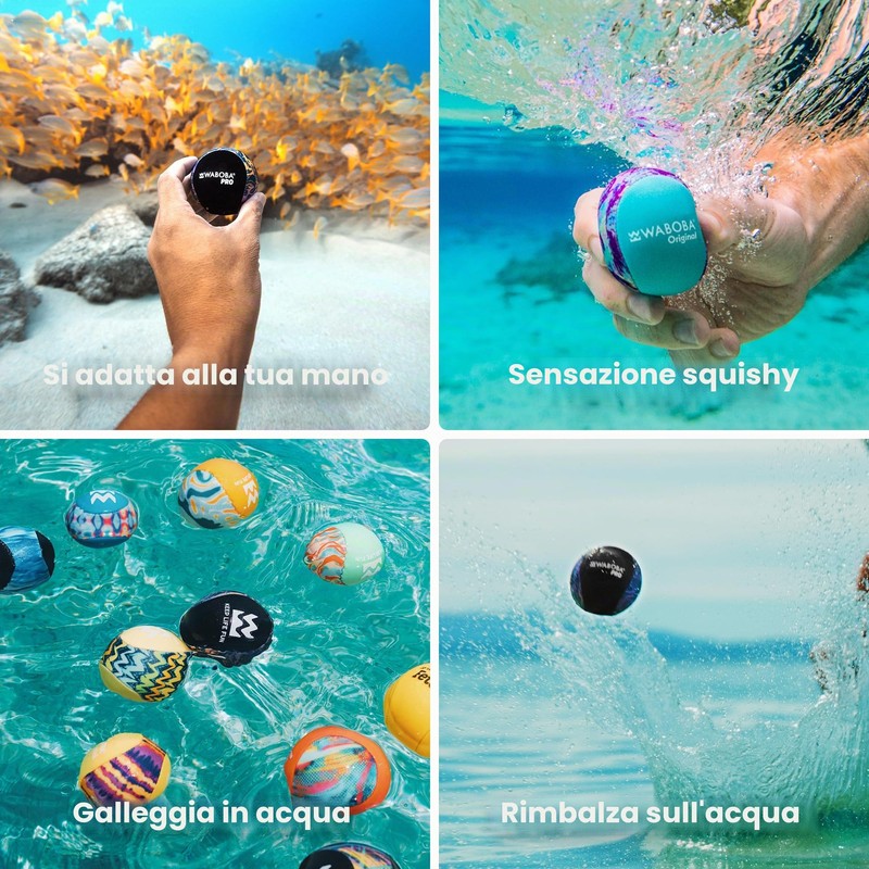 Waboba Pro – Palla ad Alte Prestazioni che Rimbalza sull’Acqua,