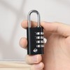 SISAV Combination Lock,4 Digit Gym Combination Padlock for School Lockers,Toolbox,Fence