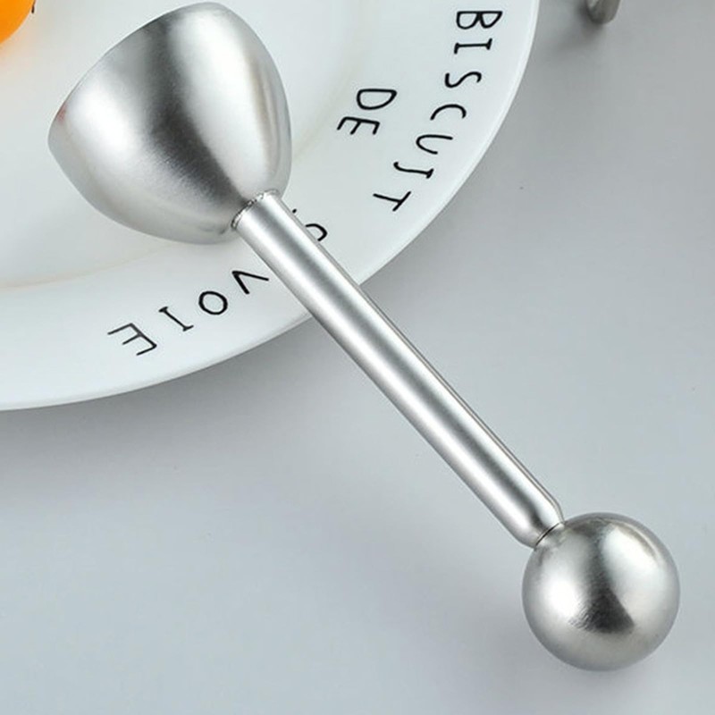 Stainless Steel Egg Shell Opener and Egg Peeler, Stainless Steel