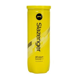 Slazenger Club All Court 3 Tennis Balls Yellow One Size